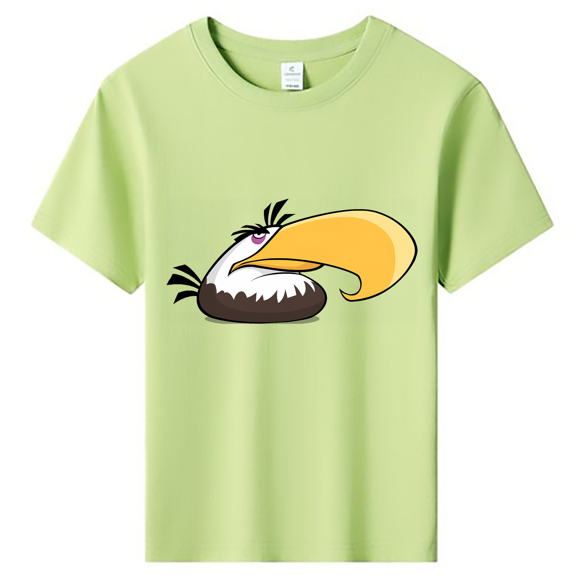 （画像用） Angry Birds アングリーバード 綿100％キッズTシャツ（フロントプリント）
